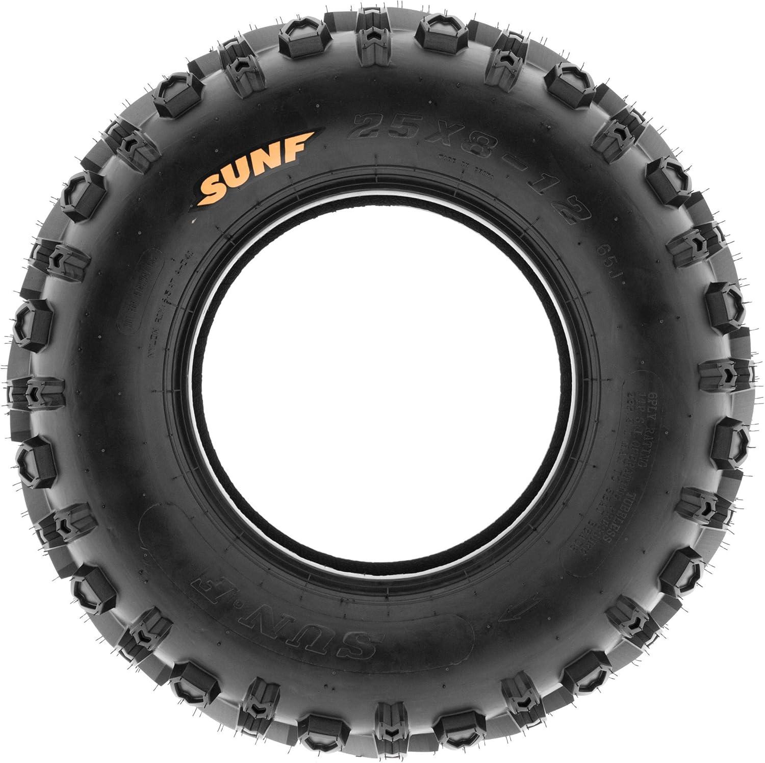 imageSunF A041 MudTrail ATVUTV Tire 24x812 6PR24x812