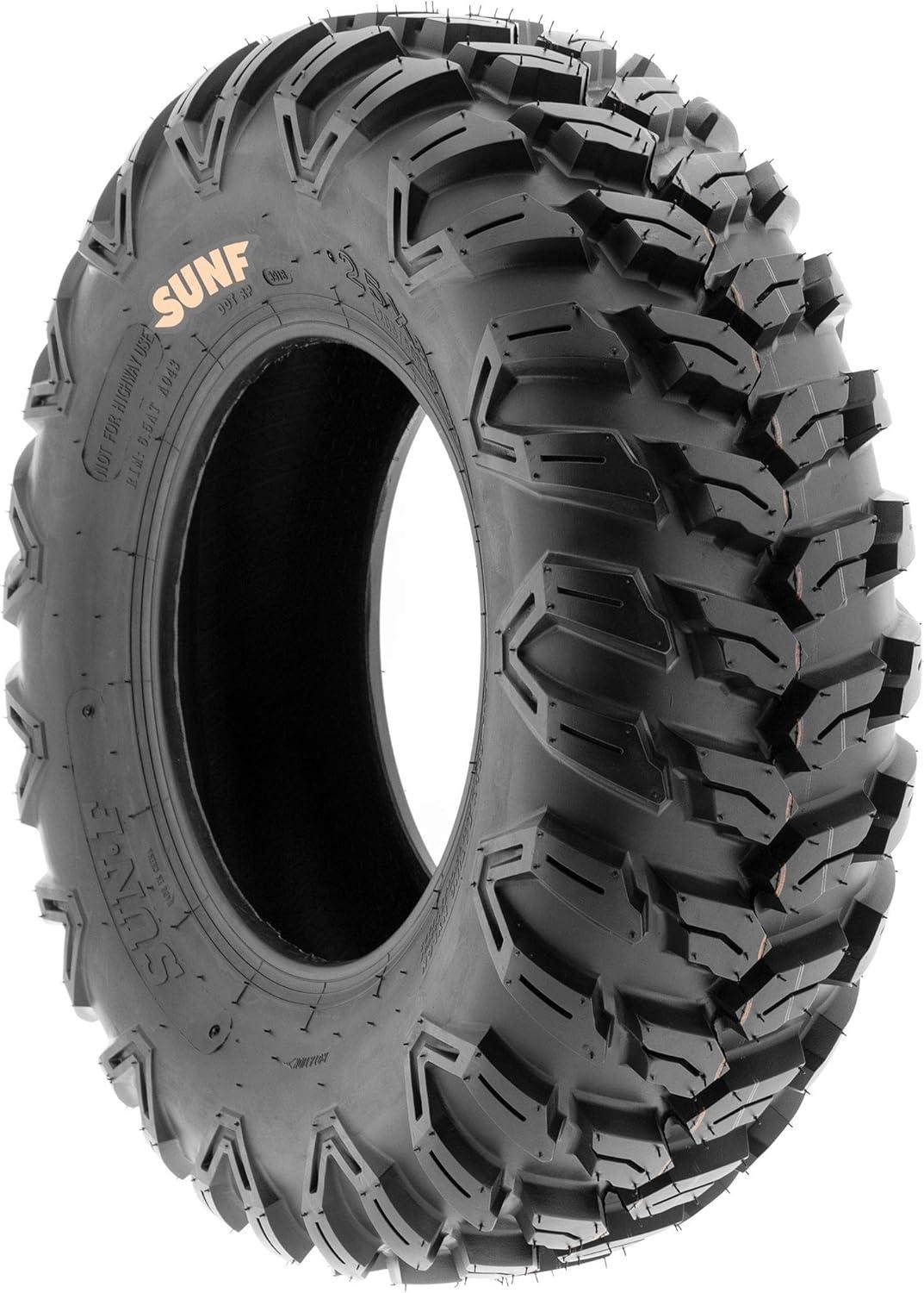 imageSunF A043 SportPerformance XC ATVUTV OffRoad RADIAL Tire  25x8R12 6Ply Rated26x9R14