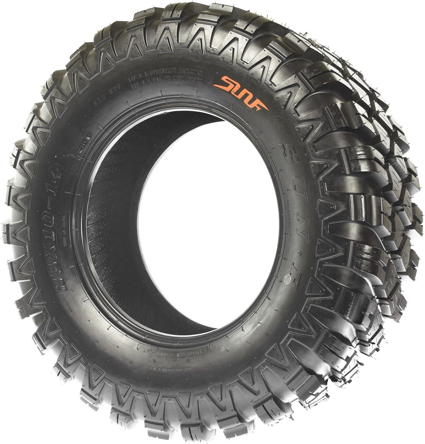 imageSunF A047 Performance ATVUTV Sport Tire 30x1015 8PR AllTerrain OffRoad30x1015