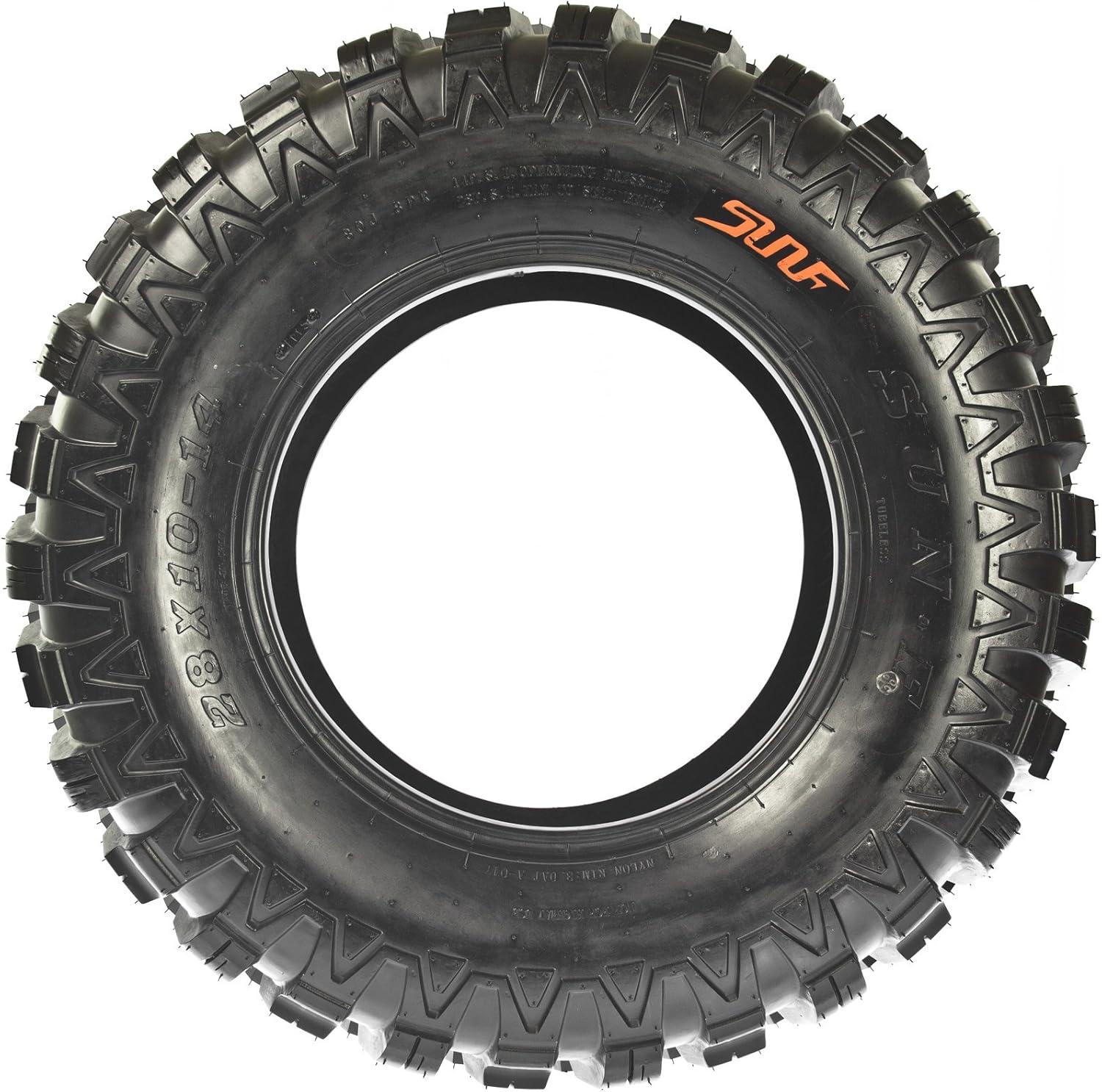 imageSunF A047 Performance ATVUTV Sport Tire 30x1015 8PR AllTerrain OffRoad30x1015