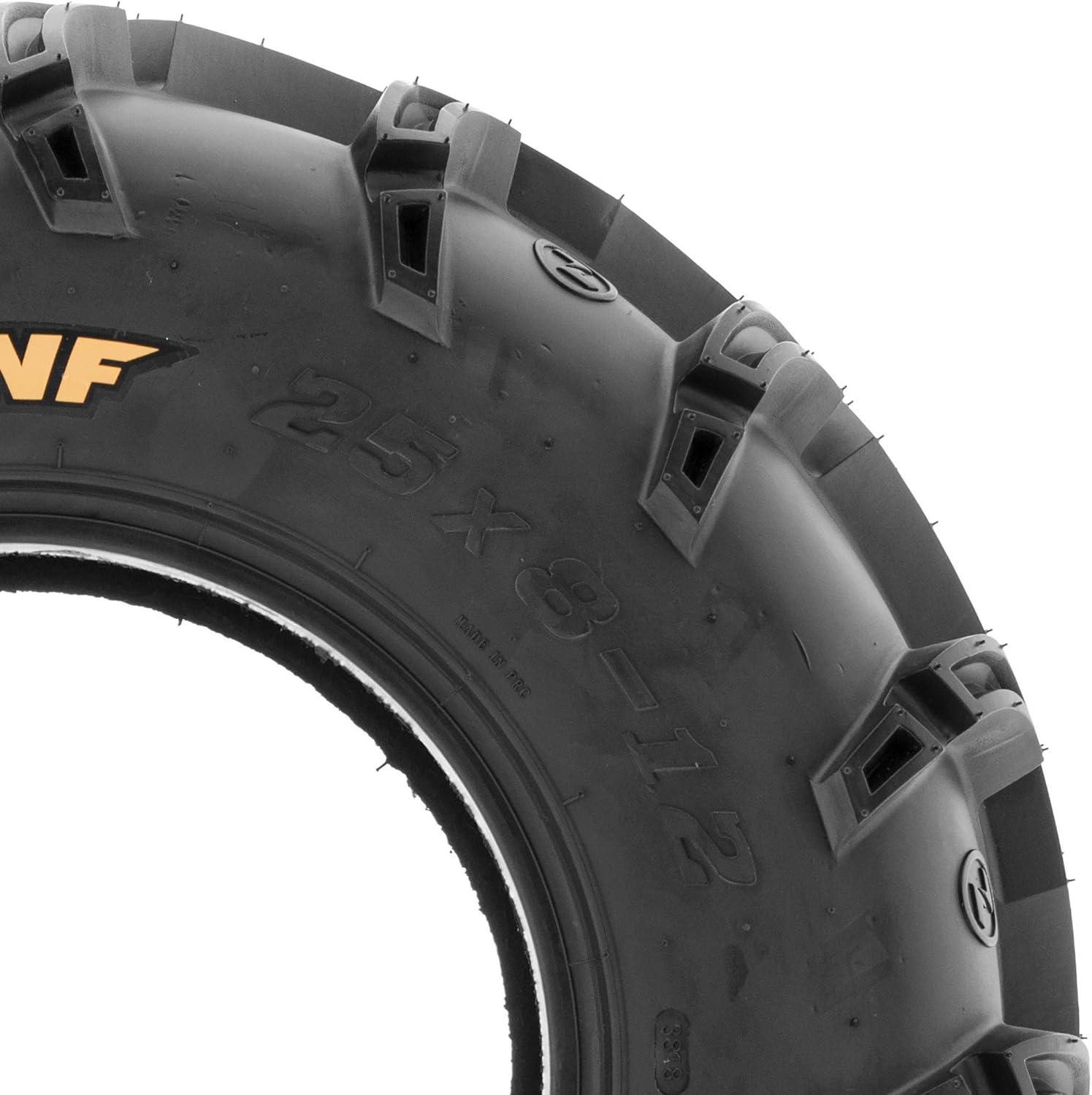 imageSunF A050 AT Mud ampamp Trail 27x914 ATV UTV Tires 6PR Tubeless25x812