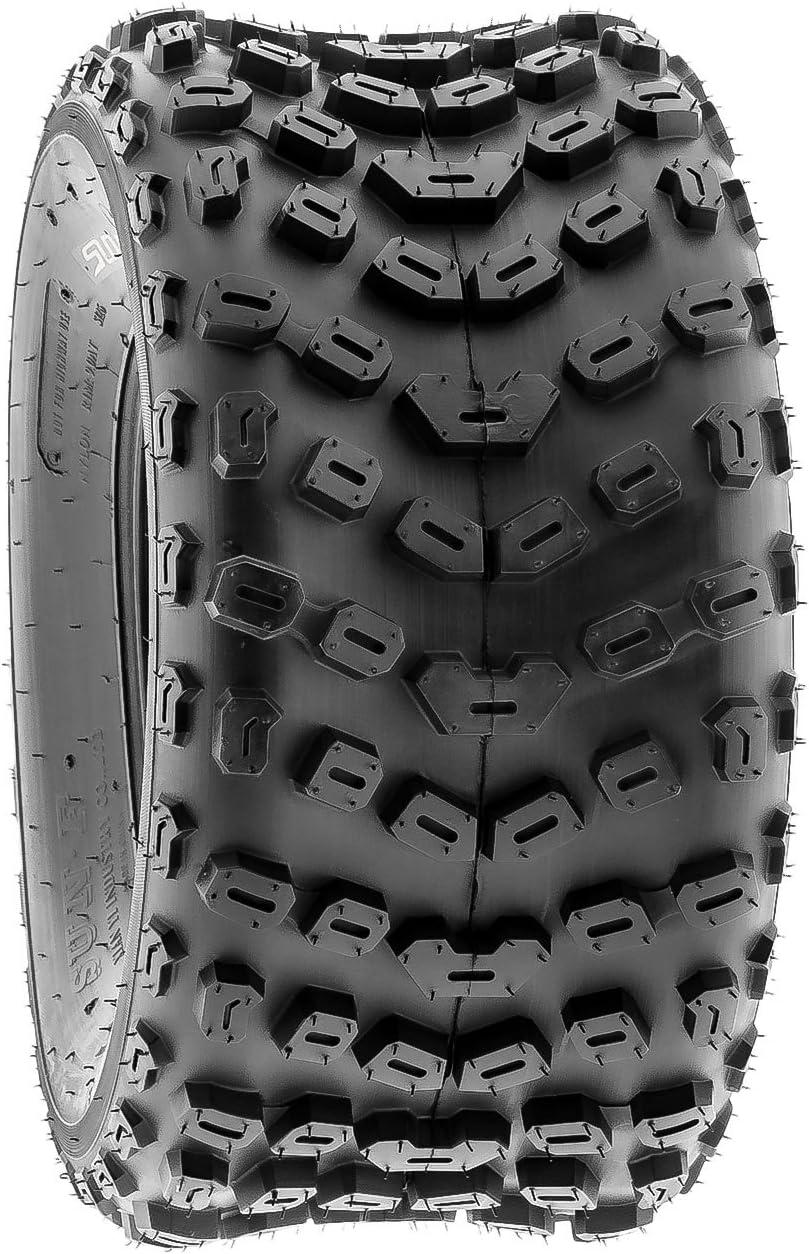 imageSunF Full Set Sport ATV UTV A017 AT 22x710 Front ampamp A005 XC 22x1110 Rear Knobby Tires 6 PR Tubeless22x710  22x1110