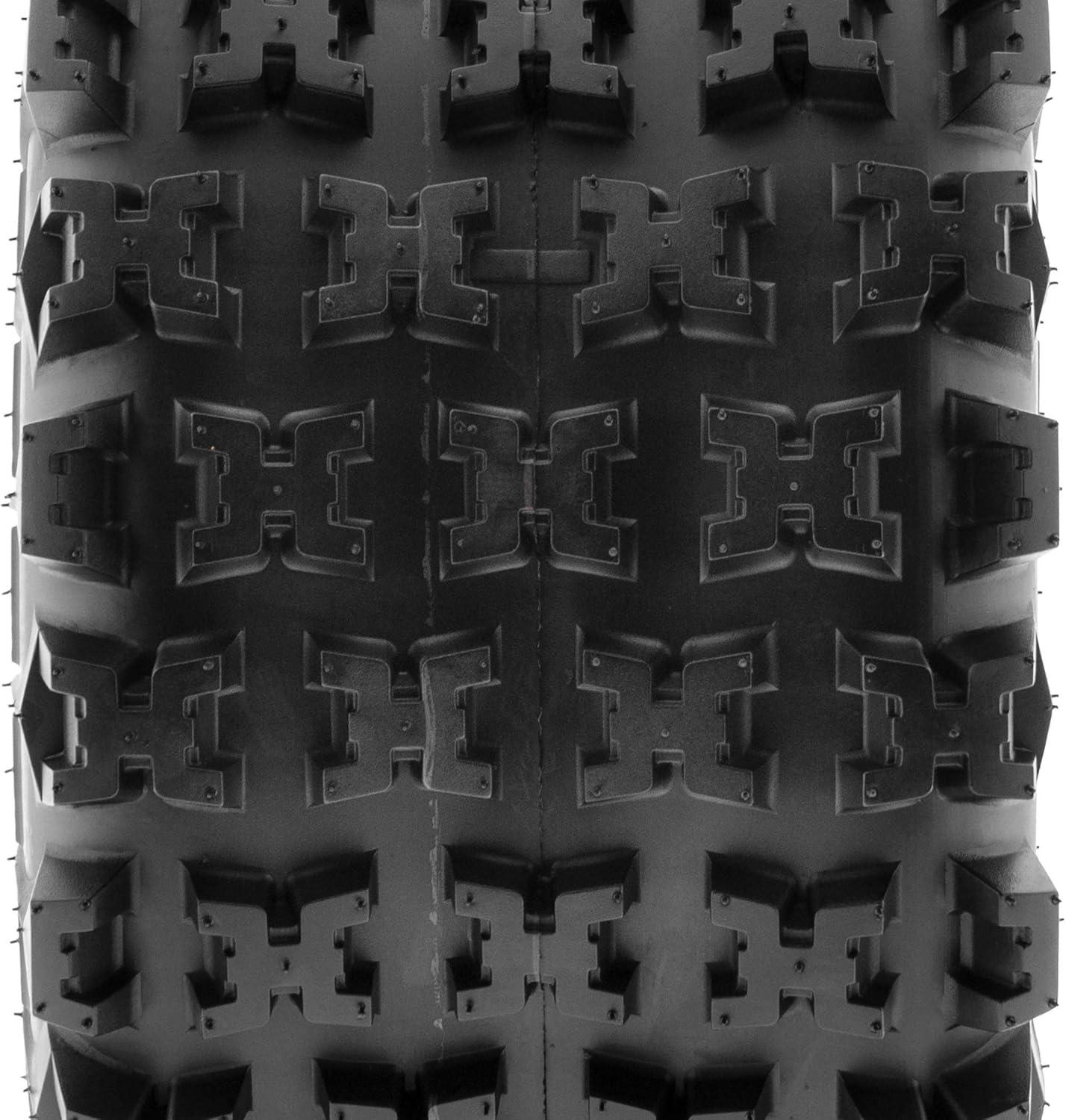 imageSunF XC ATV UTV Knobby Sport Tires 18x1058 265508 6 PR Tubeless A027 Set of 223x119
