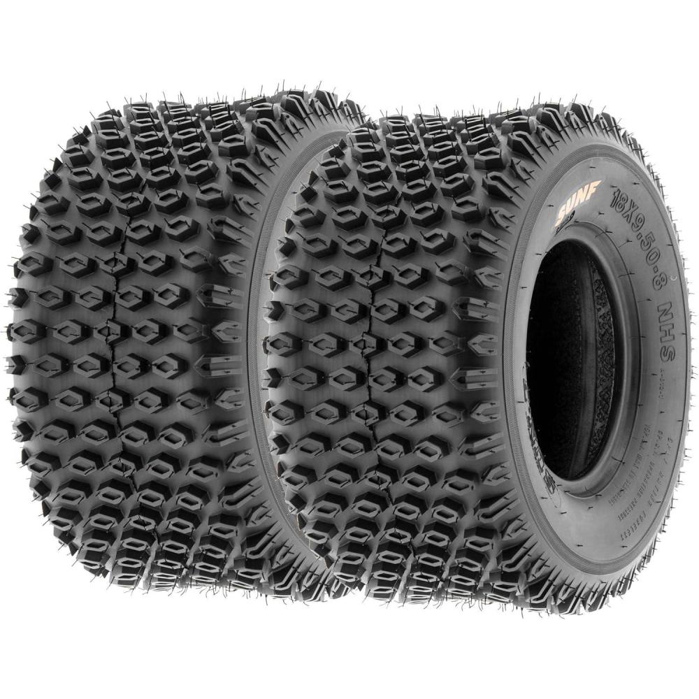 imageSet of 2 SunF A012 XC SportRacing ATVUTV OffRoad Tires 16x87 6PR Knobby Tread18x958