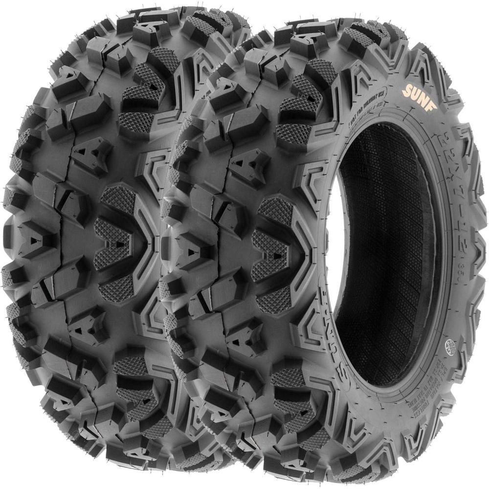 imageSet of 2 SunF A033 PowerI AT 23x811 ATV UTV OffRoad Tires AllTerrain 6 Ply Tubeless23x811