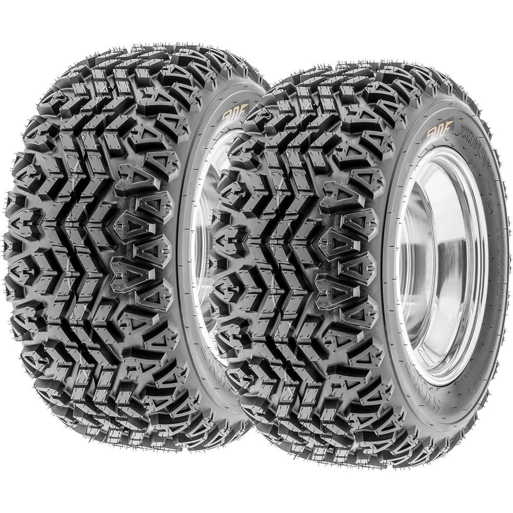 imageSet of 2 SunF G003 20x108 Riding Mower Tires Turf Tires 20x108 Tractor Tires Rims NOT included21x710