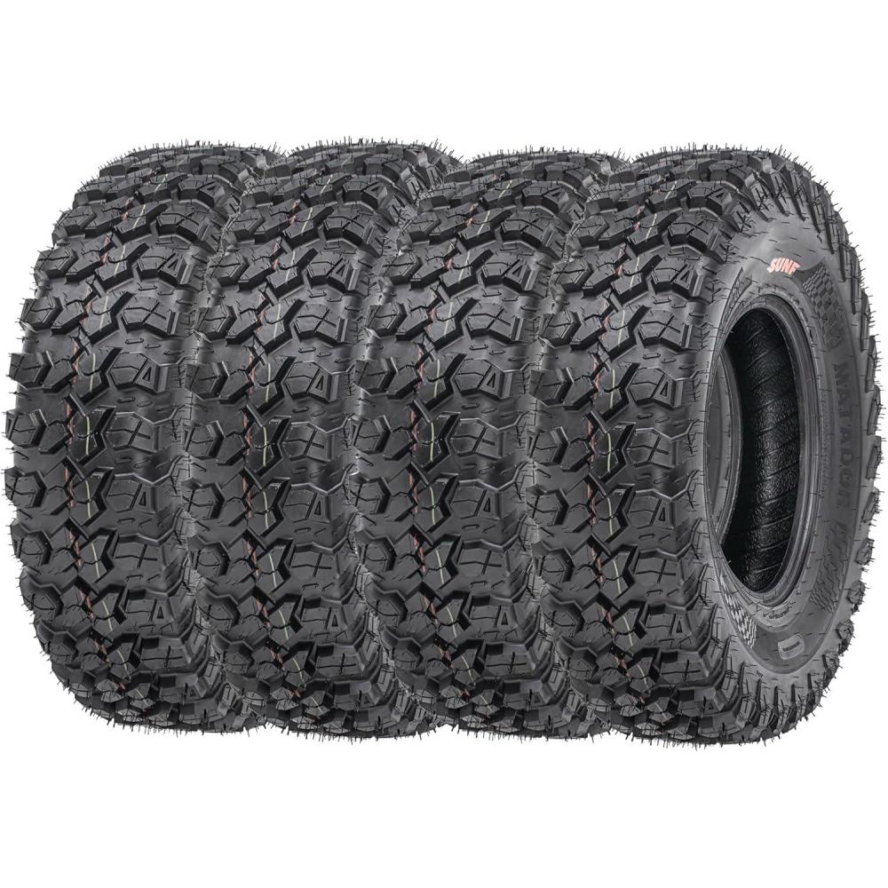 imageSet of 4 SunF A060 UTV AllTerrain Radial Tires 33x10R15 2559015 8 ply Tubeless