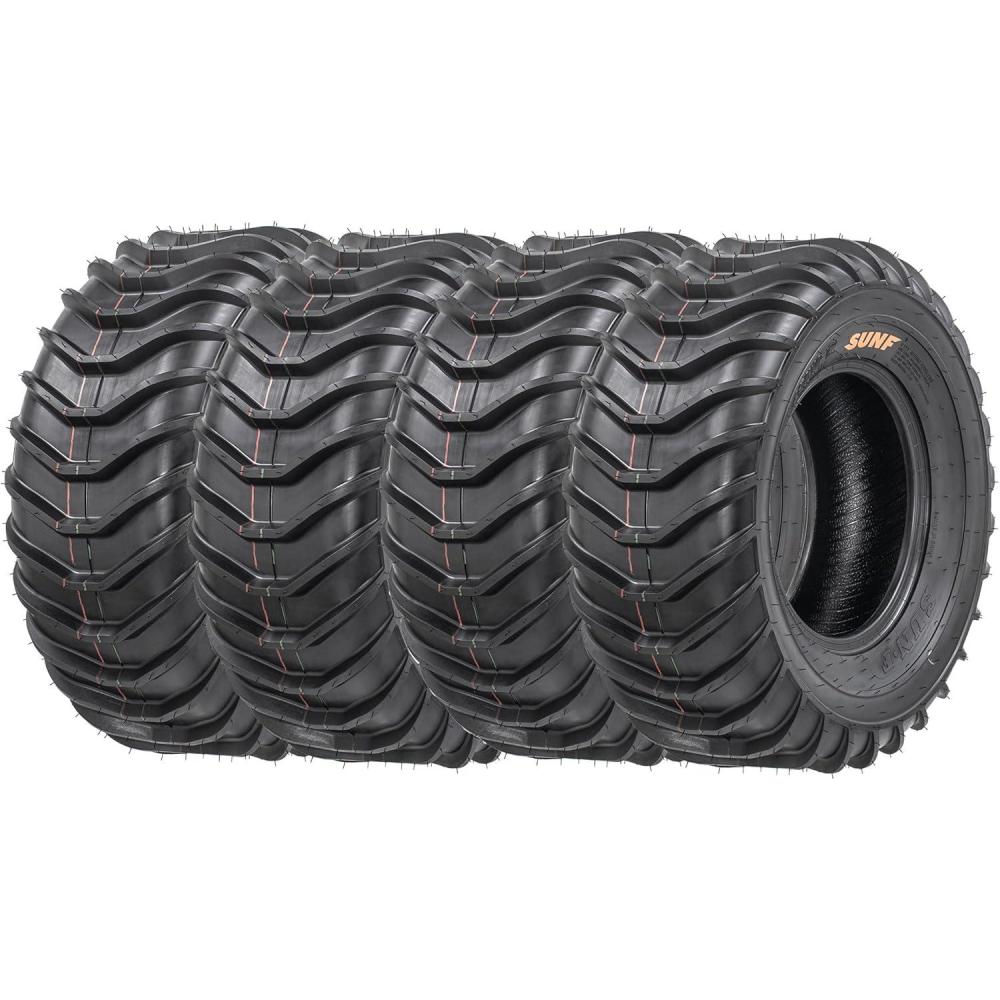 imageSet of 4 SunF ATV UTV Mud Sand Race Tires 25x1012 25x10x12 6PR Tubeless A061