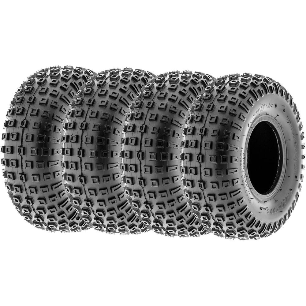 imageSunF 145706 14570x6 Loose Terrain Hardpack ATV UTV Tire 6 PR A011  SET of 4