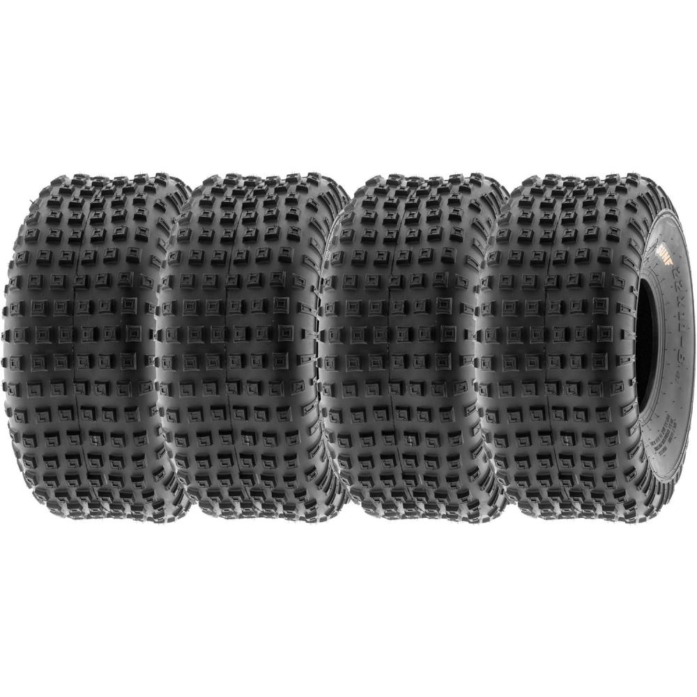 imageSunF 16x87 16x8x7 Loose Terrain Hardpack ATV UTV Tire 6 PR A011  SET of 4
