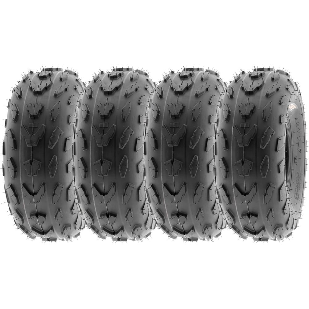 imageSunF 18x77 18x7x7 All Terrain ATV UTV Tire 4 PR A007  SET of 4