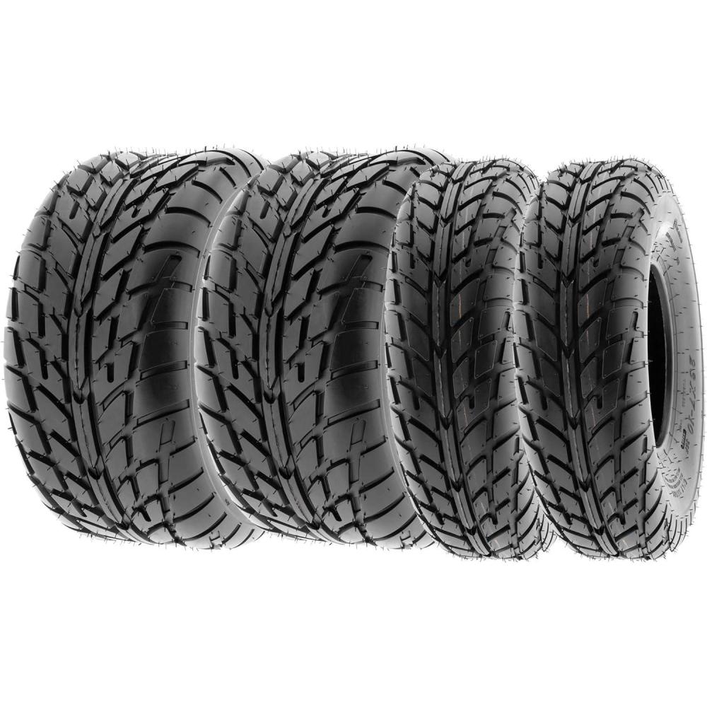 imageSunF 19x78 18x958 Hardpack Race Sport ATV UTV Quad Tire 6 PR A021  BUNDLE
