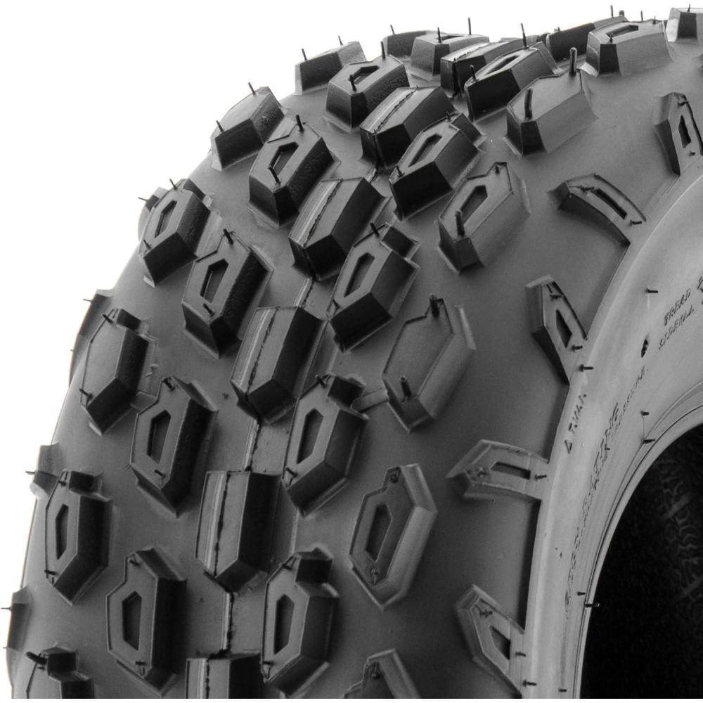 imageSunF 19x78 19x7x8 Light Weight ATV UTV Knobby Tire 6 PR Tubeless  A015