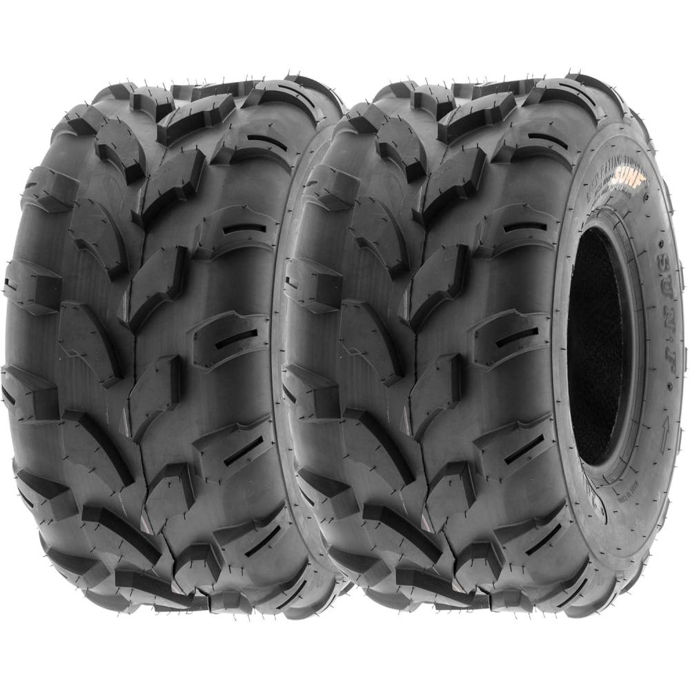 imageSunF 19x958 ATV UTV Muddy Sandy Tire 19x95x8 Mud Sand 6 PR A003  PAIR of 2
