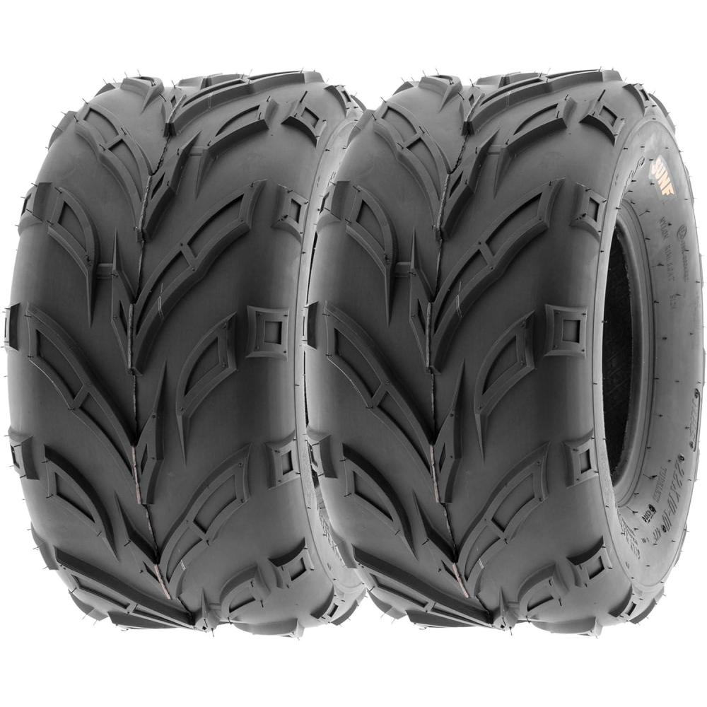 imageSunF 20x1010 ATV UTV Muddy Sandy Tire 20x10x10 Mud Sand 6 PR A004  PAIR of 2