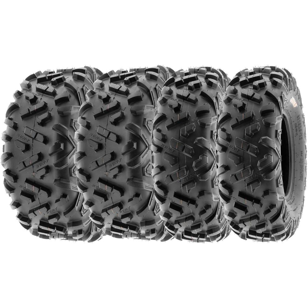 imageSunF 22x711 22x109 All Terrain Tires ATV UTV 6 PR POWER II A051  BUNDLE