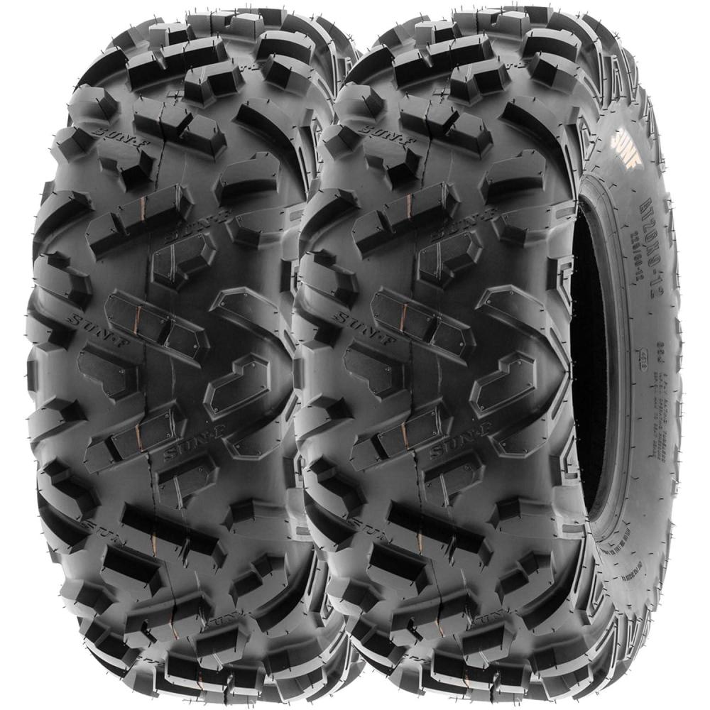 imageSunF 23x710 ATV UTV 23x7x10 All Terrain Tires 6 PR A051 POWER II  PAIR of 2