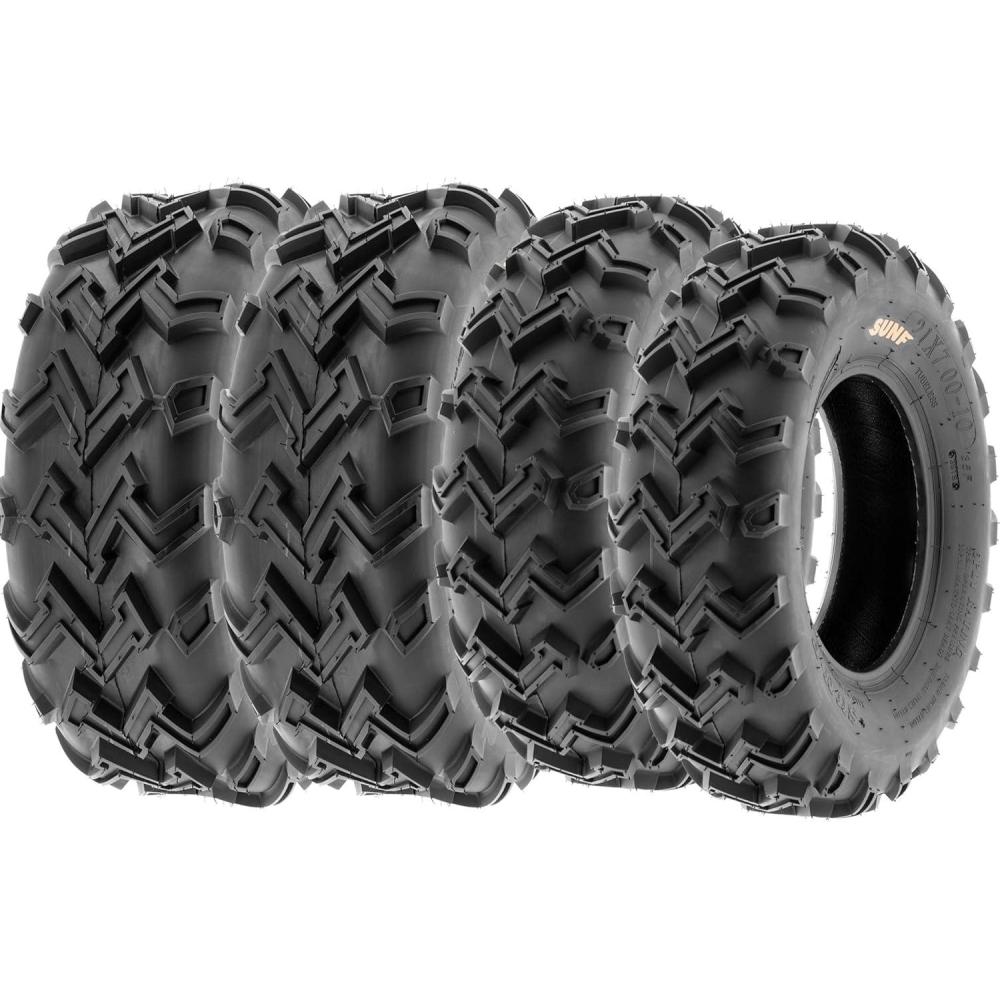 imageSunF 24x812 24x1110 Mud Sand ATV UTV Muddy Sandy Tire 6 PR A001  BUNDLE