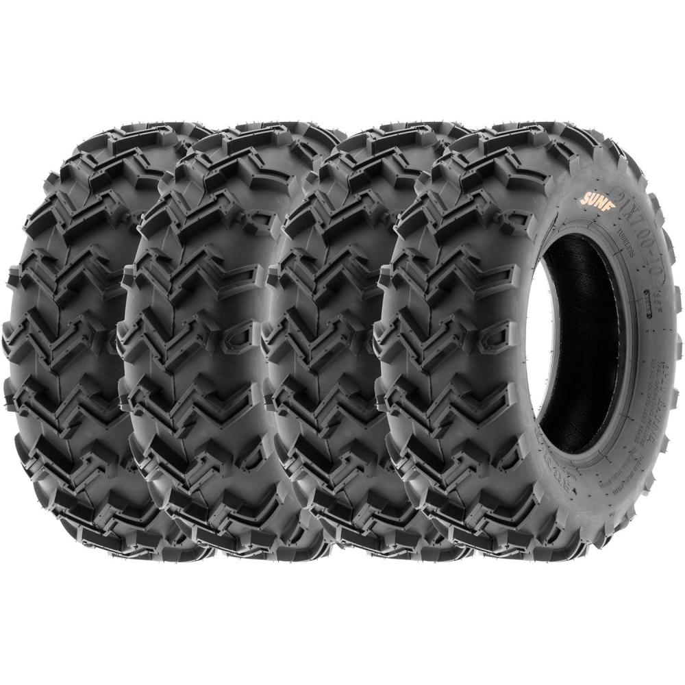 imageSunF 24x812 24x8x12 Mud Sand ATV UTV Muddy Sandy Tire 6 PR A001  SET of 4