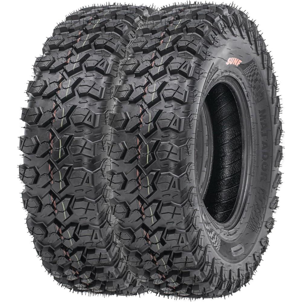 imageSunF 30x10R14 30x10x14 ATV UTV Tires 8 Ply Aggressive AllTerrain A060 Set of 2