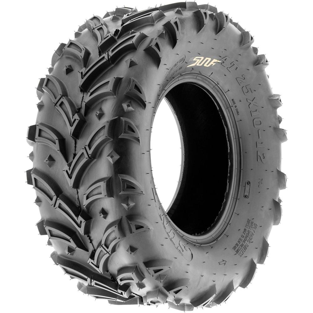 imageSunF A024 25x812 ATV UTV MudTrail Tire 6PR25x1012