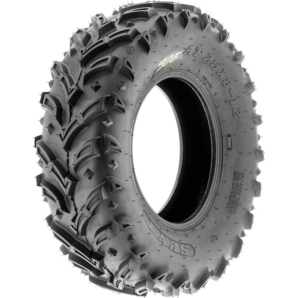 imageSunF A024 25x812 ATV UTV MudTrail Tire 6PR25x812