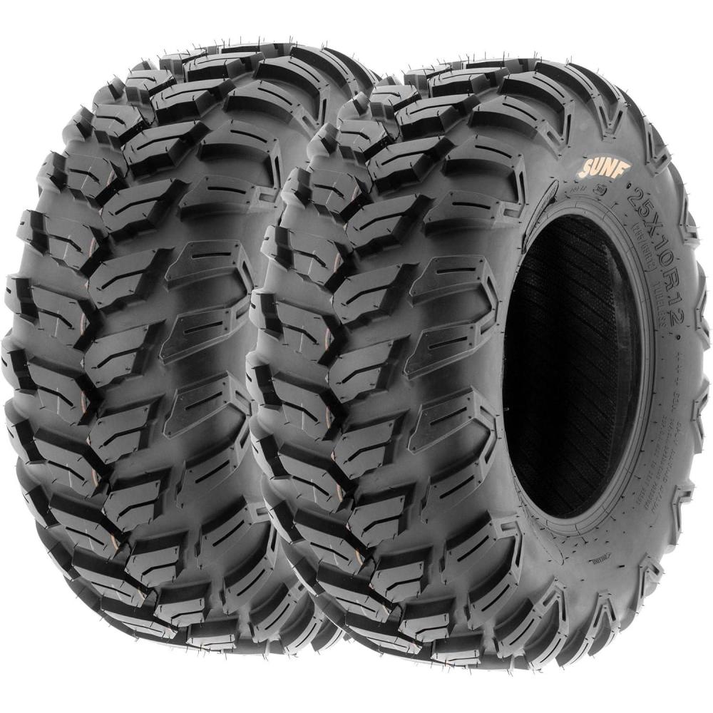imageSunF A043 XC SportPerformance ATVUTV OffRoad RADIAL Tires  26x11R12 6PR Pair of 226x11R14