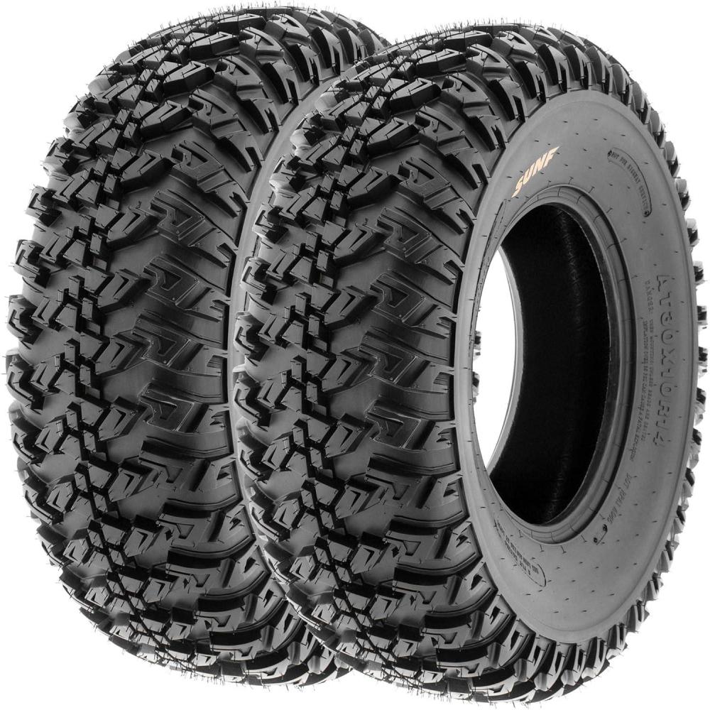 imageSunF A045 30x10R14 Radial ATVUTV AllTerrain OffRoad Tires 8 Ply Rated Pair of 230x10R14