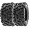 image2 Front 24x811 2 Rear 25x1012 SunF ATV UTV All Terrain Tires Tubeless 6 Ply Rating A033  Power I