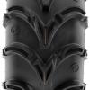 imagePair of 2 SunF A050 AT 25x812 ATV UTV Deep Mud Terrain Tires 6 PR Tubeless27x1114