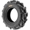 imagePair of 2 SunF Warrior AT 25x812 ATV UTV Mud ampamp Trail Tires 6 PR Tubeless A04827x914