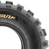 imageSUNF 19x78 18x958 Light Weight ATV UTV Knobby Tire 6 PR A015  BUNDLE black