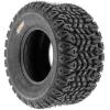 imageSet of 2 SunF 25x10512 25x105x12 ATV UTV Tires 4 Ply Golf Cart Lawn Mower Quad G003  Rims NOT included 