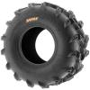 imageSet of 2 SunF A024 22x119 ATV UTV MudTrail Tires 6PR Deep Directional Tread22x119