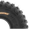 imageSet of 2 SunF A030 Knobby ATVUTV Tires 22x108 6 PR Tubeless