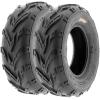 imageSet of 4 SunF A004 GoKart ATV Tires 145706 Front ampamp 145706 Rear all terrain 6 PR Tubeless145706  16x68
