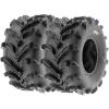 imageSet of 4 SunF A024 ATMudTrail ATV UTV 23x811 Front ampamp 22x119 Rear offroad Tires 6 PR Tubeless23x811  22x119