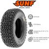 imageSet of 4 SunF G003 allterrain 22x1110 Front ampamp 22x1110 Rear ATV UTV GolfCart Turf Trail Tires 4 Ply Rims NOT included