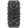 imageSunF 24x1012 ATV UTV Muddy Tire 24x10x12 Mud Hardpack 6 PR A041  PAIR of 2