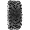 imageSunF 24x1012 ATV UTV Muddy Tire 24x10x12 Mud Hardpack 6 PR A041  PAIR of 2