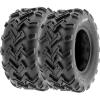 imageSunF 24x812 24x1110 Mud Sand ATV UTV Muddy Sandy Tire 6 PR A001  BUNDLE