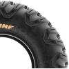 imageSunF 27x11R12 27x11x12 Loose Over Hardpack ATV UTV Tire 6 PR Tubeless  A043