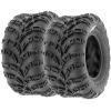 imageSunF A028 OffRoad ATV UTV Mud Tires 23x710 Front ampamp 23x1010 Rear 6 PR Tubeless Set of 4