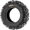 imageSunF A033 PowerI 22x712 Quad ATV Tire AllTerrain OffRoad 6 Ply Tubeless28x912