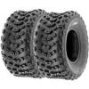 imageSet of 2 SunF A005 ATV UTV OffRoad Tires 18x1059 6PR Knobby Tread for TrailXCSport22x1110