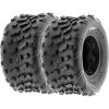 imageSet of 2 SunF A022 20x109 ATVUTV OffRoad Tires 6PR Knobby Tread