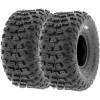 imageSet of 2 SunF A030 Knobby ATVUTV Tires 22x108 6 PR Tubeless