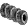 imageSet of 4 SunF A011 XC Sport ATV ampamp Go Karts Knobby Tires 145706 14x66 6 PR Tubeless145706