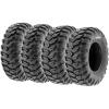 imageSet of 4 SunF A043 XC Racing ATV UTV Radial Sport Tires 26x9R14 Front ampamp 26x11R14 Rear 6PR AllTerrain OffRoad ampamp Track27x9R12  27x11R12
