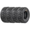 imageSet of 4 SunF ATV UTV Mud Sand Race Tires 25x1012 25x10x12 6PR Tubeless A061